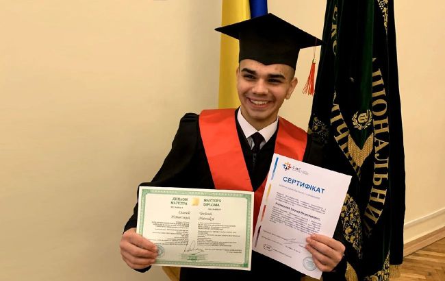Ukrainian achieves 5 higher education degrees by age 24