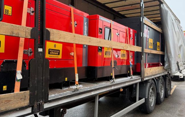 EU sends &euro;3.7 million worth of emergency generators to Ukraine