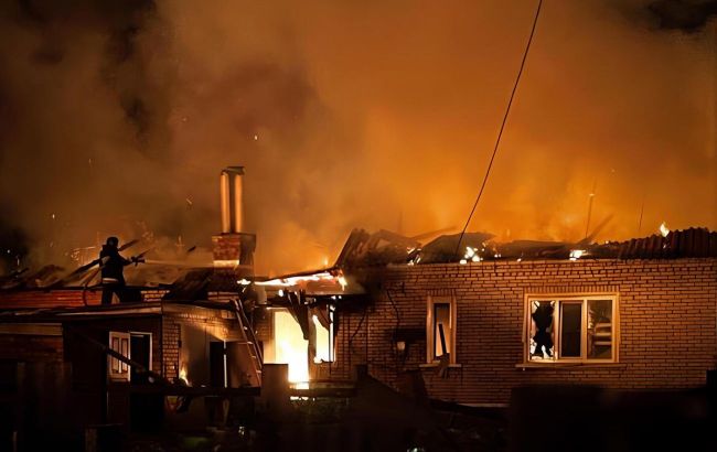 Russia’s drone attack hits Sumy region, causing casualties and fires