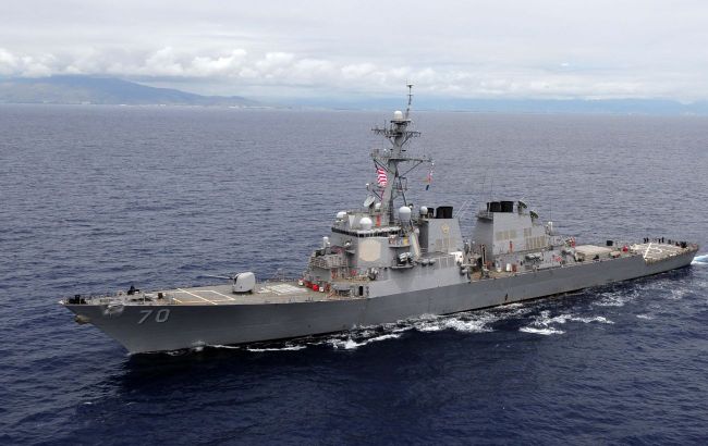 U.S. responds to China's claim of illegal entry by destroyer