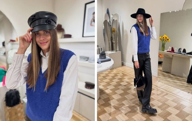 Leather pants done right: Fashion looks to steal from Yaroslava Mahuchikh