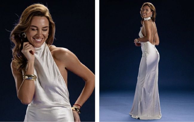 Stylish dress showcased: New Year outfit idea destined to blow up your holiday photos