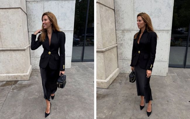 2025 fashion trends: Midi skirt and blazer look you need to try