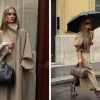 Statham's wife shows how to rock trench coats this rainy autumn