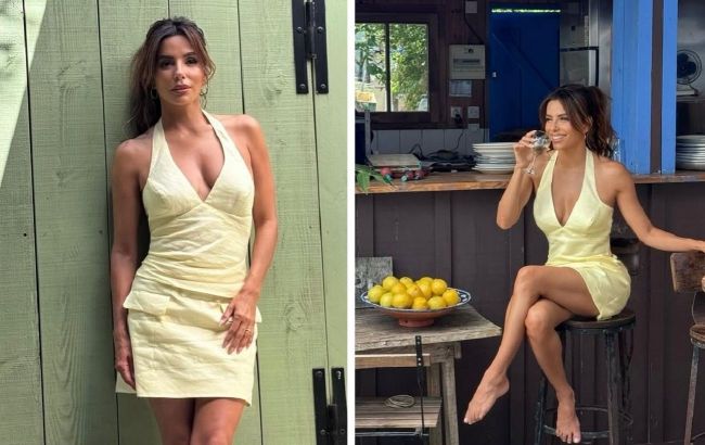 Summer 2025's biggest color? Eva Longoria's butter‑yellow dress proves why