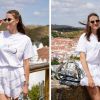Olympic champ Mahuchikh stuns in trendy skirt and statement bag