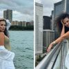 White wide-leg jeans: Ukrainian singer’s stylish fall 2025 go-to