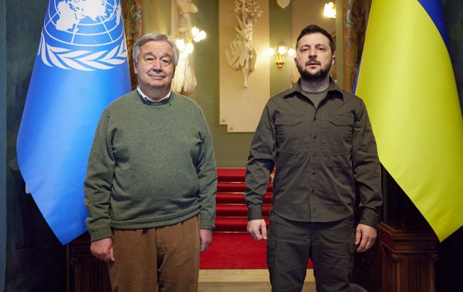 Zelenskyy rejects UN Secretary-General's visit to Kyiv