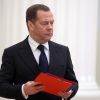 Russia's Medvedev threatens NATO with war over drones shot down in Ukraine, Zelenskyy's office fires back
