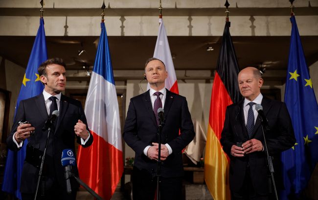 Scholz, Macron, Duda to discuss security guarantees for Ukraine in Paris - Politico