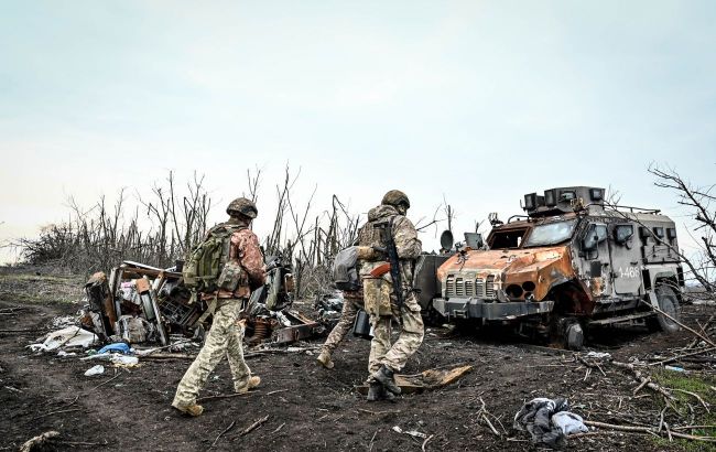 Four Ukrainian guardsmen destroy Russian column near Robotyne