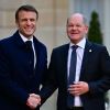 Macron and Scholz discussing European air defense initiative