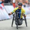 Historic medal for Ukraine: Pavlo Bal wins handbike award at 2024 Paralympics