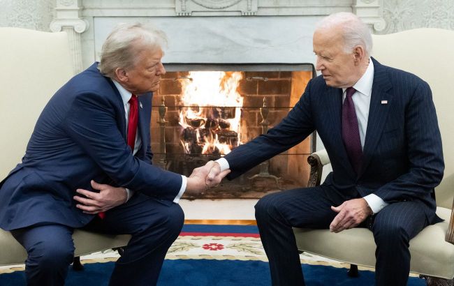 Biden meets with Trump at the White House