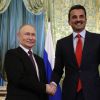 Emir of Qatar arrives in Moscow to talk with Putin about Ukraine