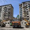 'Eyes like universe of fear': Cat discovered under debris of building destroyed by missile in Kyiv