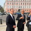 German coalition leaders arrive in Kyiv