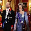 Coat, sequins and rare tiara: How Kate Middleton dressed for meeting with German president