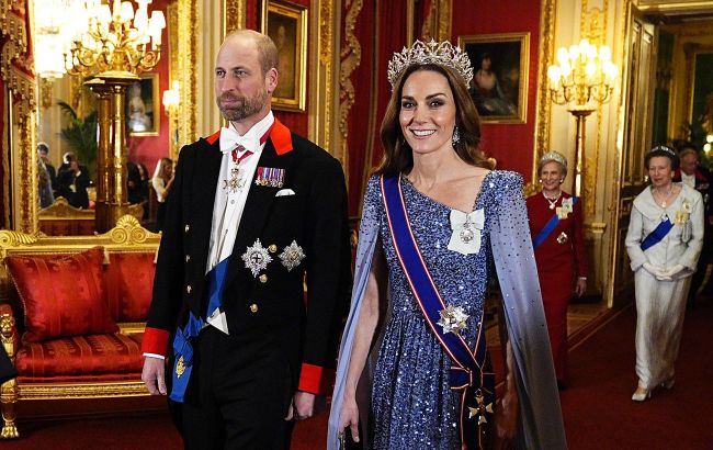 Coat, sequins and rare tiara: How Kate Middleton dressed for meeting with German president