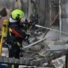 Russian attack sets off massive fire in Ukraine's Kyiv region