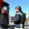 Russian attack sets 6-story building and school ablaze in Kyiv, injuries reported
