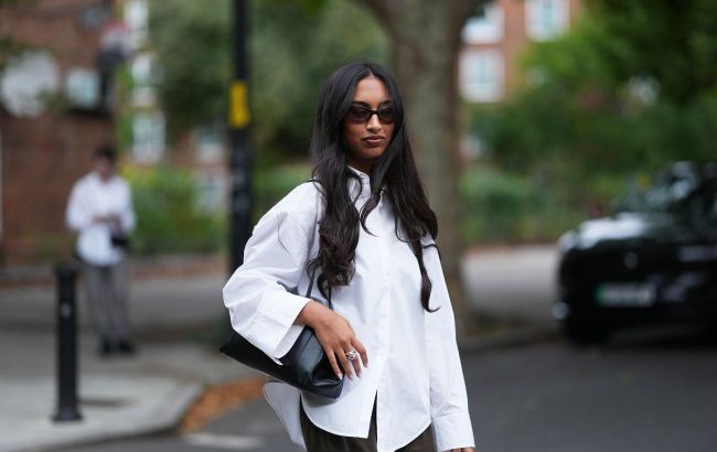 Not just with jeans: 3 stylish ways to wear white shirt this fall