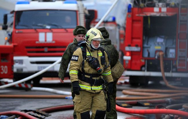 Drone strike sparks massive fire at oil depot in Russia’s Belgorod region