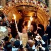 Holy Fire lit in Jerusalem ahead of Orthodox Easter