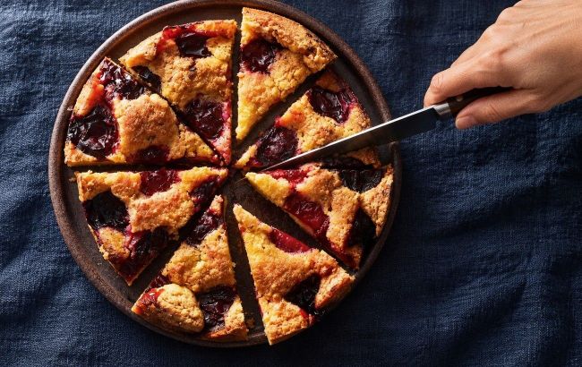 Legendary plum torte from New York Times: Original recipe for 22 cm pan