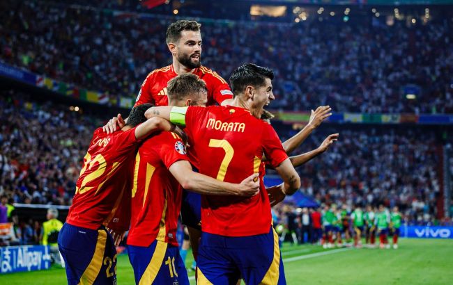 Spanish national team achieves comeback win over France, first to reach Euro 2024 final