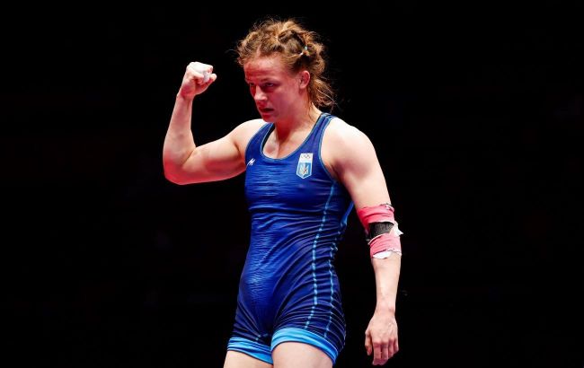 Ukrainian wrestler Iryna Koliadenko wins silver medal at 2024 Olympics