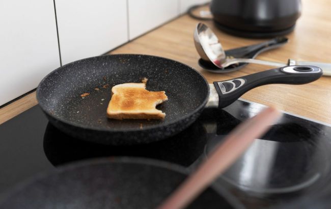 Prevent food sticking with simple pan hack