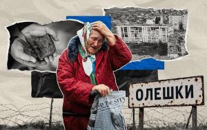 Mined roads, trapped civilians and human shield: The horror unfolding in Russian-occupied Oleshky