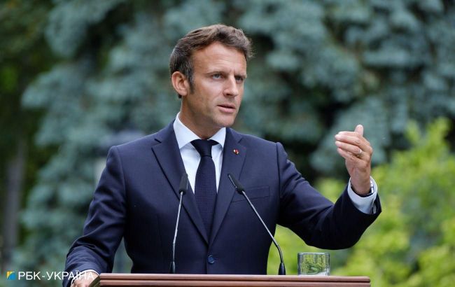 Macron calls on Europe to be ready to compensate for reduction of U.S. aid to Ukraine