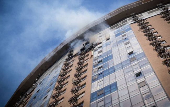 Russia strikes high-rise building in central Odesa