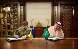 Ukraine and Saudi Arabia sign defense cooperation deal