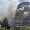 Fire erupts at Bilotserkivska TPP in Ukraine: Two dead victims reported