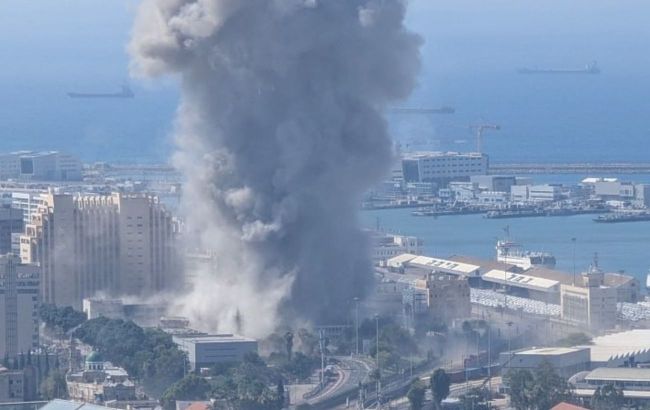 Iran launches missile strikes on Israel's Haifa: Casualties reported, thick smoke rose over city