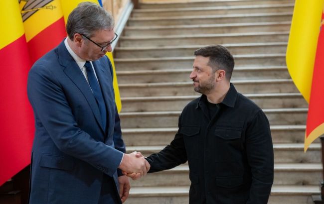 Ukrainian President Zelenskyy and Serbian President Vučić agree to hold bilateral talks