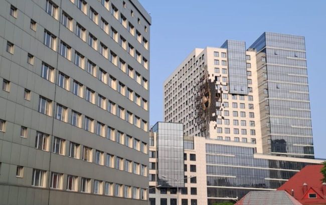 Building near EU delegation in Kyiv heavily damaged amid Russia's overnight attack