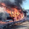 Russia strikes gas station in Dnipropetrovsk region, hits bus carrying children
