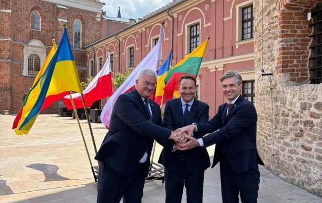 Lublin Triangle agrees on a presidential-level meeting in Kyiv