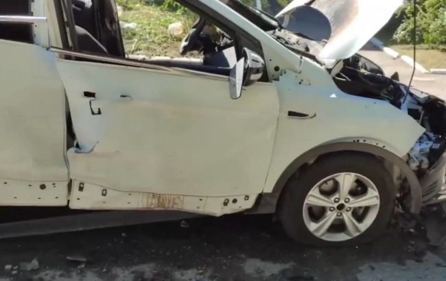 Car blown up in Berdyansk, Zaporizhzhia region - Collaborator liquidated