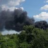 Drone strike sparks massive fire at Russian chemical plant near Belgorod (photos)