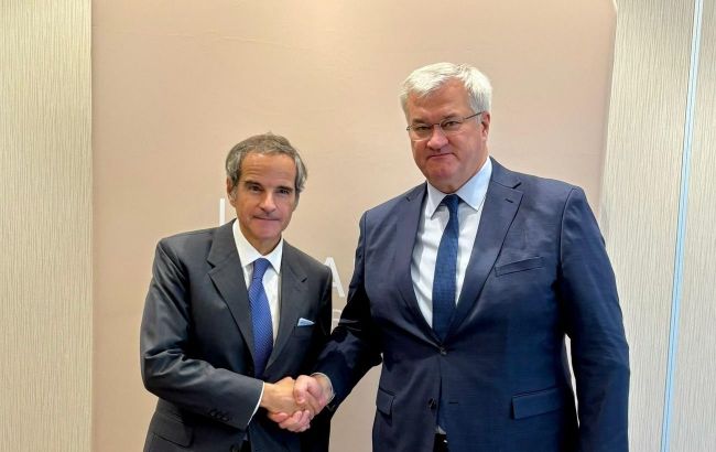 IAEA chief warns Ukrainian foreign minister of Zaporizhzhia nuclear plant risks