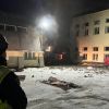 Debris and damage: Aftermath of Russian attack on Kyiv and Cherkasy regions