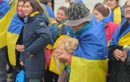 Oleshky evacuated residents finally reach safety in Ukraine