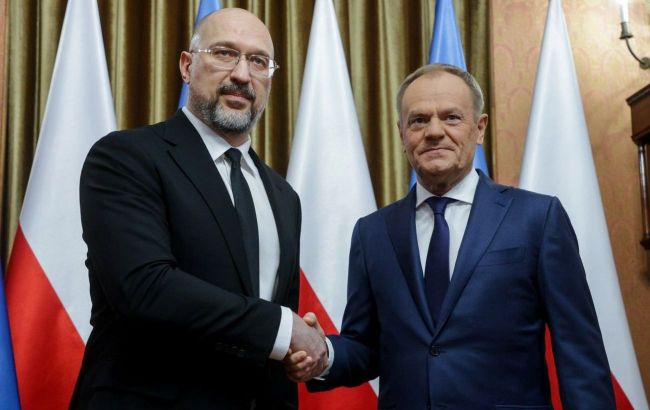 Ukrainian PM outlines dialogue topics with Polish counterpart during visit to Poland