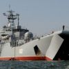 Ukrainian military attacks Konstantin Olshansky ship seized by Russians in Crimea