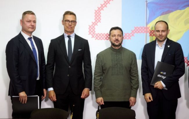 Ukraine, Finland team up to produce weapons and drones